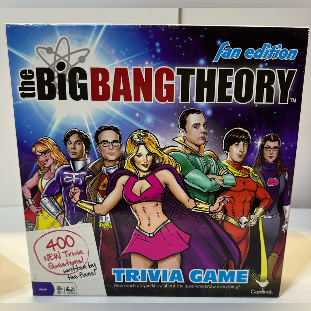 The Big Bang Theory Fan Edition Trivia Game